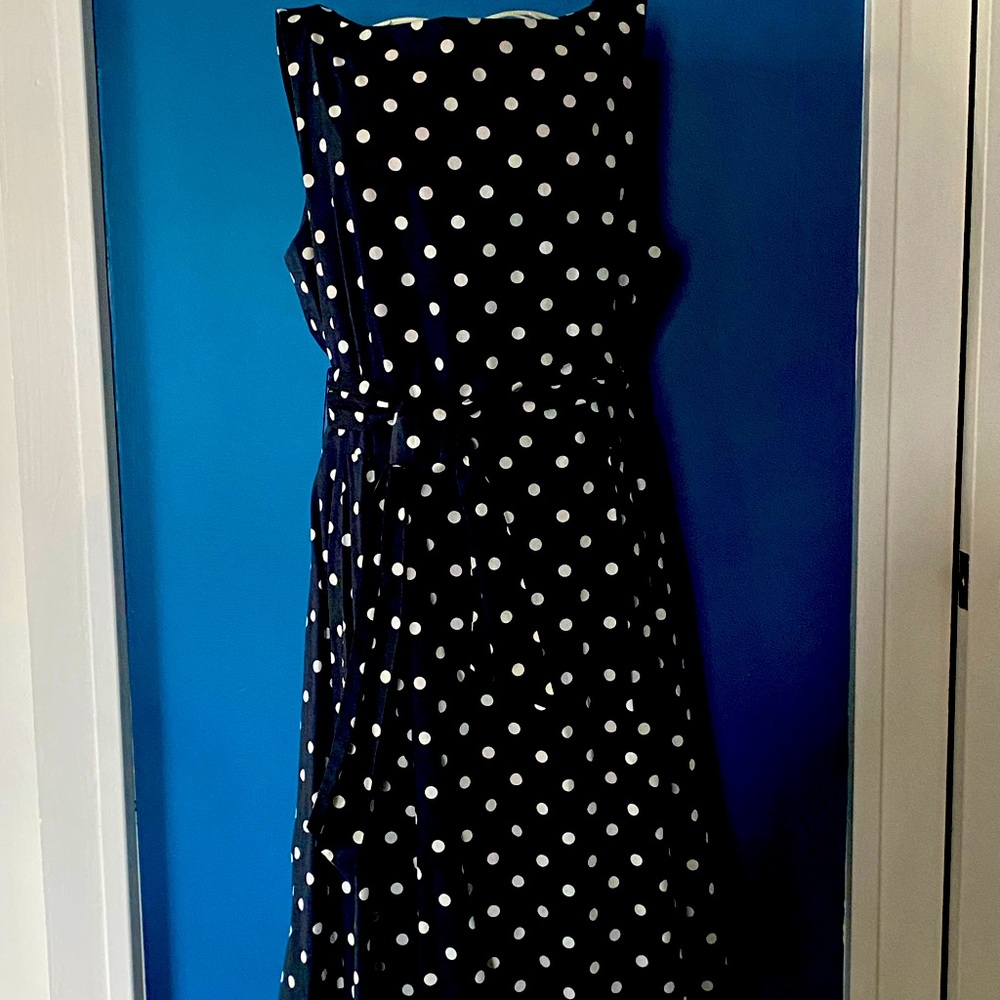LLBean Signature Cotton Sleeveless Dress